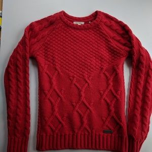 Red Knit Sweater